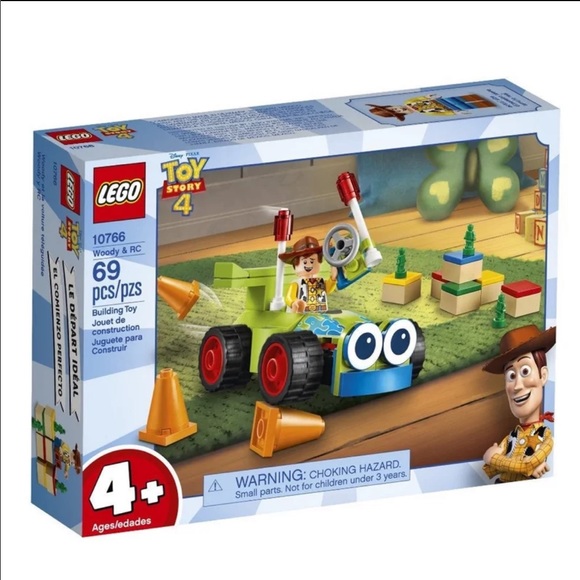 Disney pixar toy story 4 woody & RC LEGO toys - Picture 1 of 4